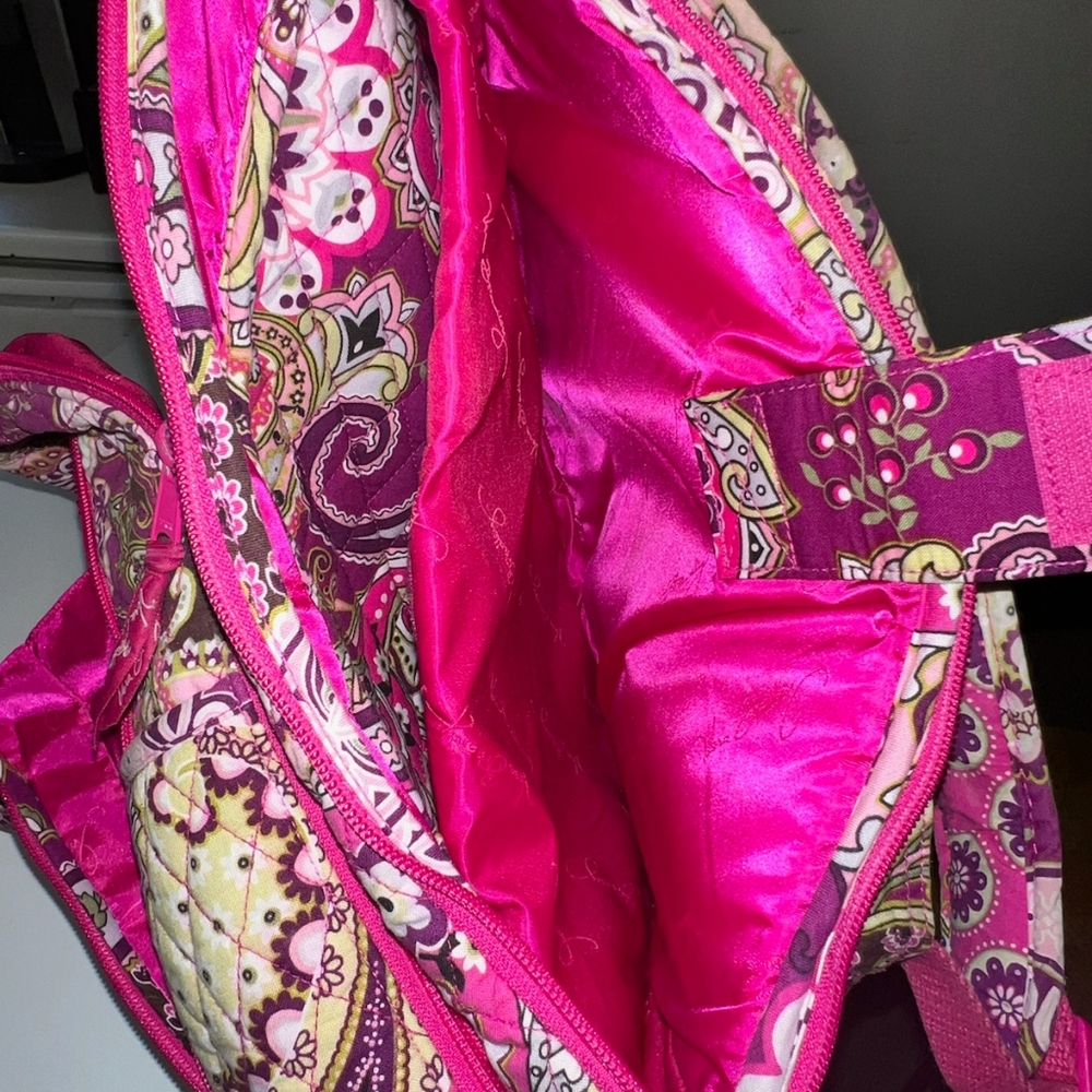Vera Bradley backpack and compact organizer